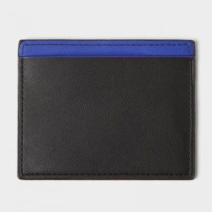Custom Smooth Leather Slim Mens Credit Card Holder Manufacturer
