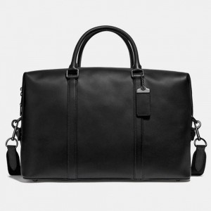 Custom Saddle Leather Designer Mens Carryall Duffle Weekender Bag Manufacturer
