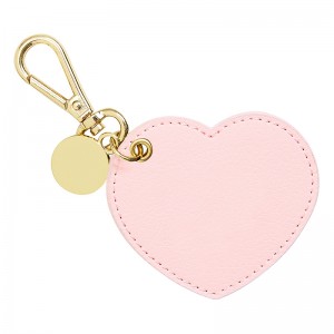 Custom Leather Heart Shape Keychain Keyring Manufacturer
