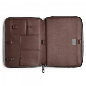 Custom Crossgrain Leather Laptop Case Holder Tech Portfolio Manufacturer