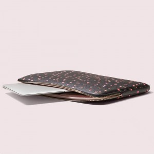 Custom Floral Printed Leather Laptop Case Tablet Sleeve Manufacturer