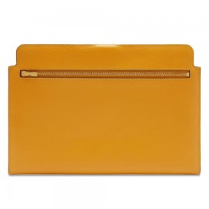 Custom Crossgrain Leather Slim Laptop Case Tablet Sleeve Pouch Manufacturer