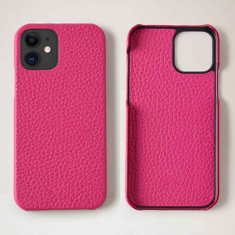 Pebble Leather Personalised Phone case
