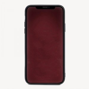 Custom Luxury Black Croc Leather iPhone Case Cover Manufacturer