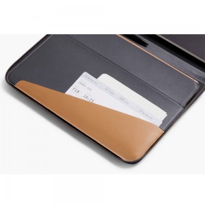 Custom Luxury A4 Leather Office Work Folio File Organizer Manufacturer