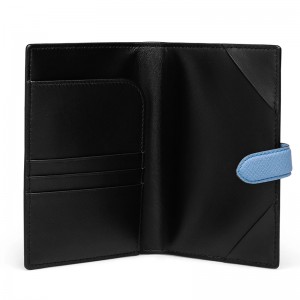 Custom Pink Saffiano Leather Passport Holder Cover Manufacturer