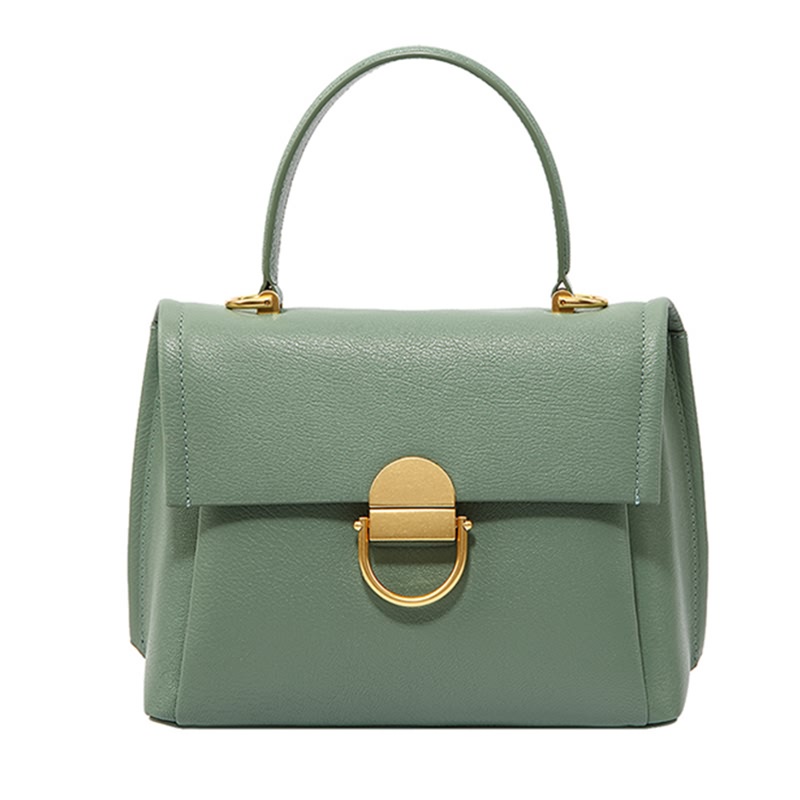 Fashion Handbag Factories –  Custom Women Genuine Pebble Leather Office Satchel Handbag  – Champion