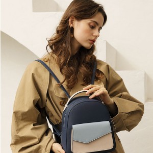 Custom Fashion Leather Women Mini Cute Backpack Manufacturer