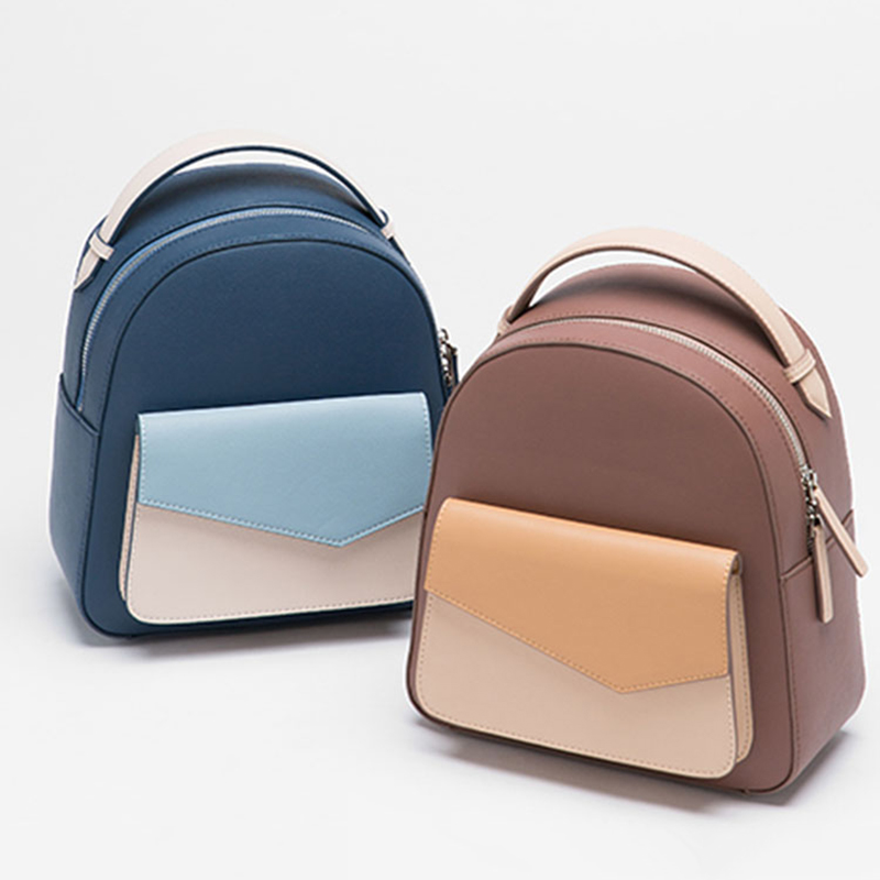 Wholesale Custom College Bagpack –  Custom Fashion Leather Women Mini Cute Backpack Manufacturer – Champion