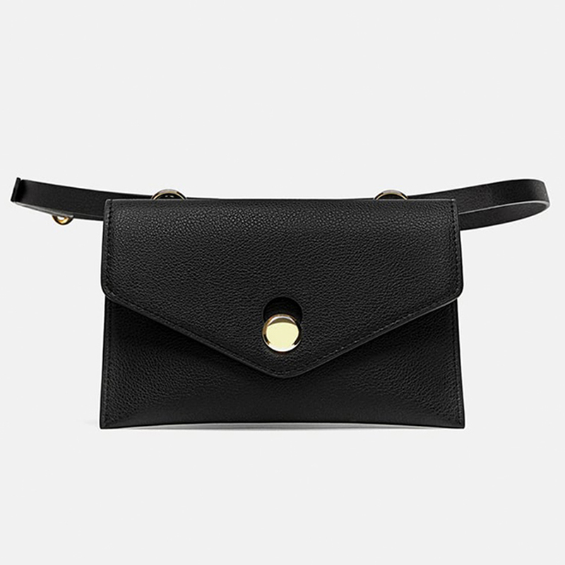 Wholesale Custom Crossbody Hobo Bag Manufacturers –  Custom Vegan Leather Envelope Fanny Pack Women Belt Bag Supplier – Champion