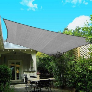 Shade Sails Net HDPE high-strength triangle rectangular  and square  for garden outdoor pool parking