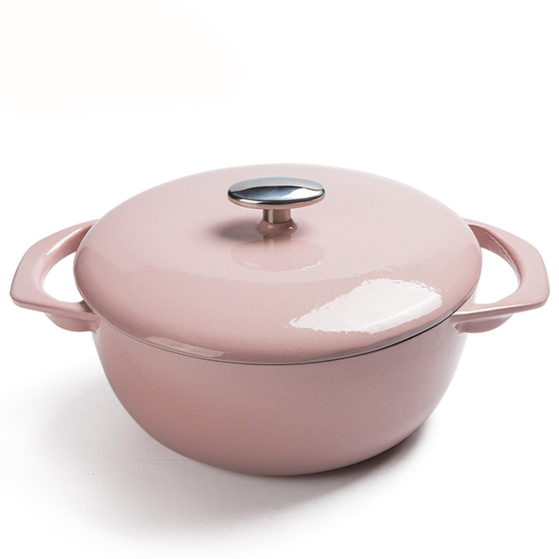 OEM/ODM Factory Iron Cast Pot Casserole - Cast iron high-end type enamel casserole dish pot – Baichu