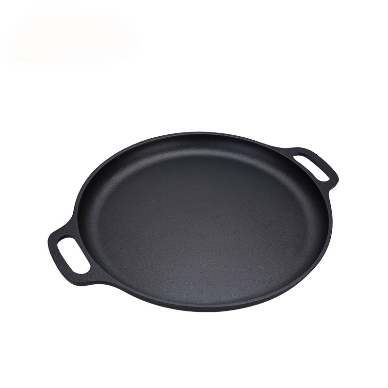 Cast iron pre-seasoned pizza pan with 11.8/13/13.8 inch Featured Image
