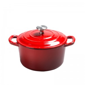 Special Price for 6.1qt Black Color Oval Cast Iron Enamel Dutch Oven Casserole with Lid
