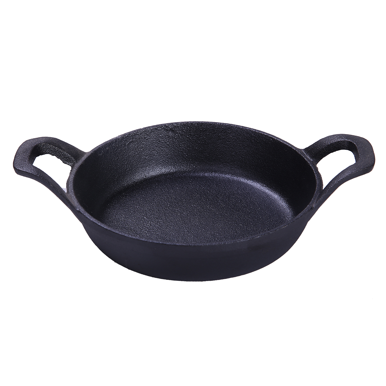 Cast iron round pizza fry pan with 16/18cm Featured Image