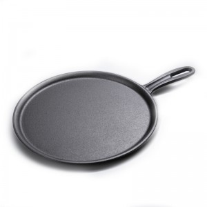 11” Cast iron frying pan cookware skillet