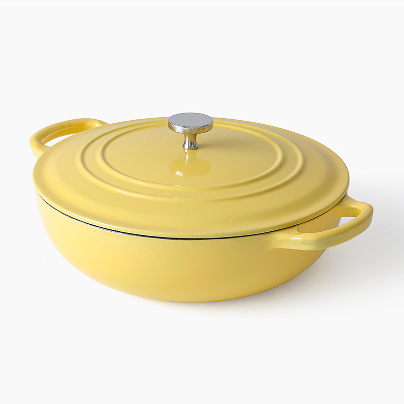 Cast iron 26/30cm enameled casserole Featured Image