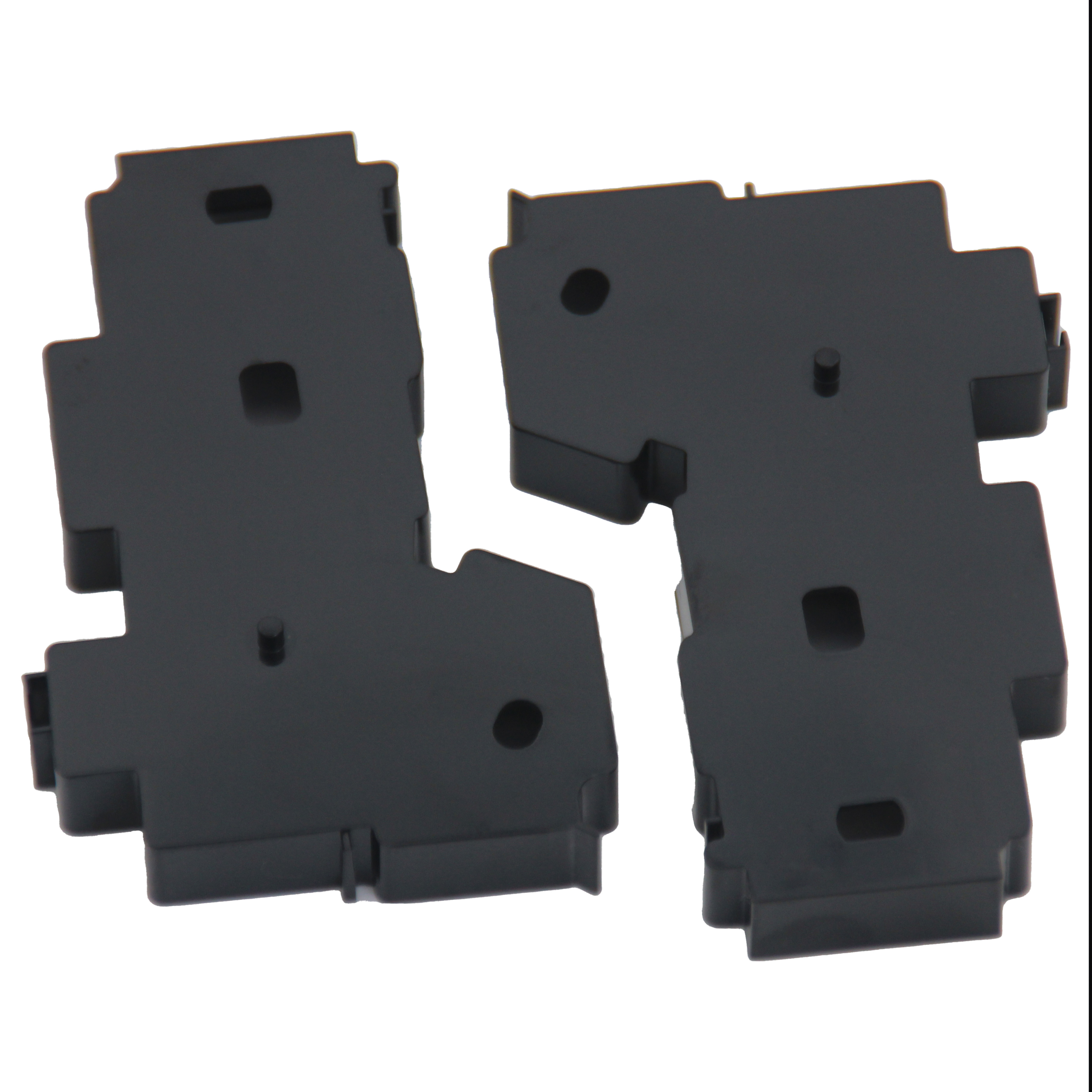 OEM Custom Injection Molding of PC+ABS Material for Automotive Electronic Product Plastic Parts – Bracket GDD6354
