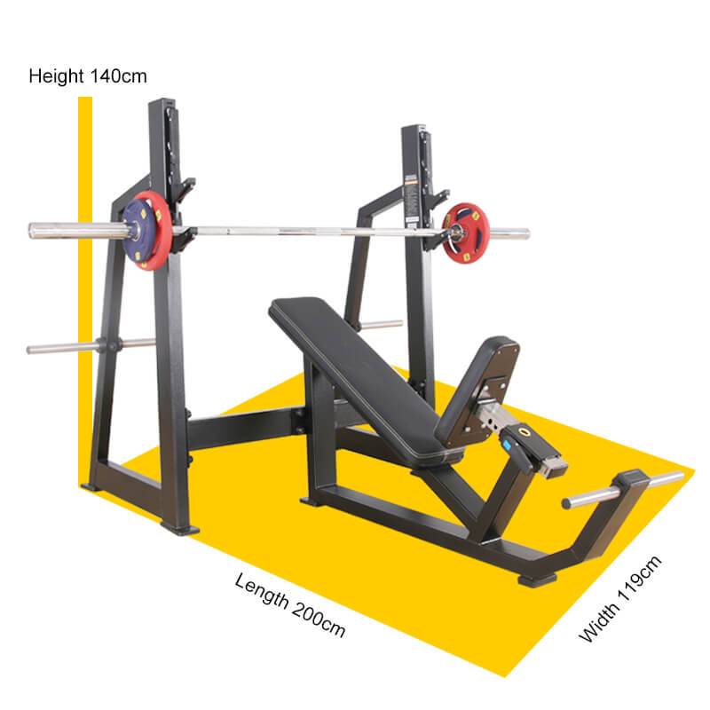 Professional China Smith Machine - Olympic Incline Weight Bench BS-F-1032 – Baisheng