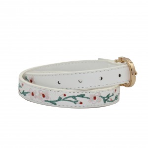 Western Style Cowgirl Belt with Turquoise Accents for Ladies 15-23666