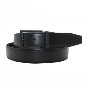 Classy Reversible Black and Brown Leather Belt 30-23871