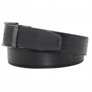 High Quality Pin Buckle Double Side Reversible Leather men Belt 35-16013