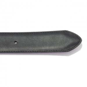 ：Personalized Leather Belt with Custom Monogram 35-18563