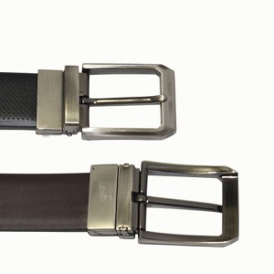 Pin Buckle Leather Belt for Men Fashion Genuine Leather Belts 35-22142