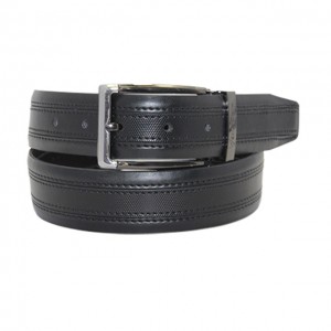 Cowhide Genuine Leather Belts Men′s Western Floral Embossed Leather Waist Belts Vintage Leather Straps