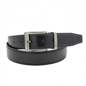 2 Inch 35mm Men′s Automatic Buckle Belt Genuine Leather Belts for Men Custom Logo Ratchet Belt OEM Factory 35-22151