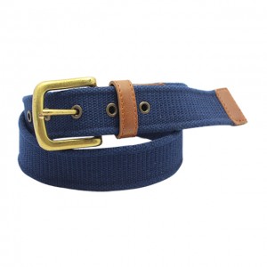 Man Woven Norrland Micro-Adjust Elastic Webbing Belts With Alloy Buckle