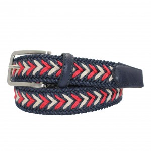 High-quality braided belt for a refined style statement 35-23032C