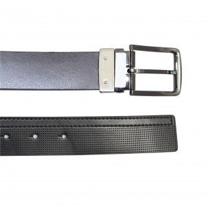 Classic Reversible Belt with Elegant Buckle 35-231003