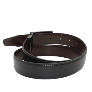 Sleek Reversible Belt with Minimalist Buckle 35-23220