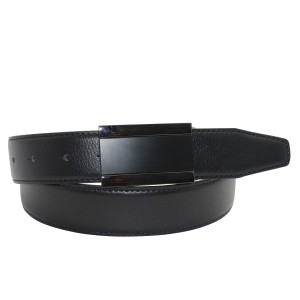 Sleek Reversible Belt with Minimalist Buckle 35-23220