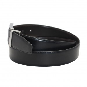 Distressed Leather Reversible Belt for a Vintage Vibe 35-23255