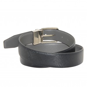 Reversible Belt with a Chevron Print for a Modern Look 35-23428