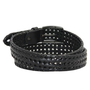 Woven Braided Belt with a Boho Vibe 35-23421A