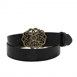 Detailed Cutout Belt with Floral Design for Women 35-23525
