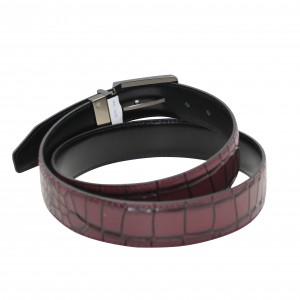 Chic Reversible Belt for Dressing up or Down 35-23997