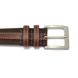 Fashionable Factory Fabric Belt For Men|Women Webbing Braided Elastic Stretch Belt 40-19040