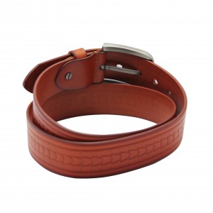 Rustic Braided Belt for Casual Denim Looks 40-23774