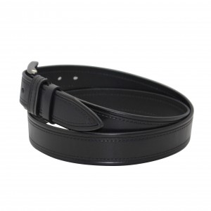 Double Stitched Leather Belt for Jeans 40-23781