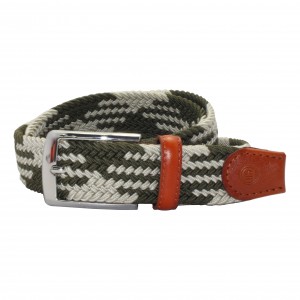 Adjustable elastic and webbing belt for all body types
