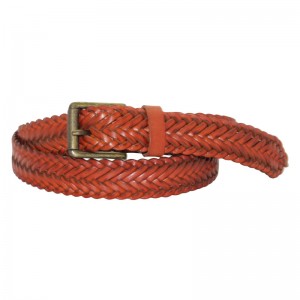 Most Popular High Quality Custom Casual Braided Belts with Pin Buckle 30-22159