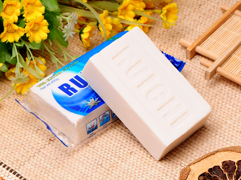 Factory wholesale Rouded Toilet Soap - 200g clothes washing soap,white soap,white laundry soap – Baiyun