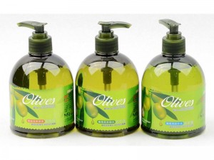 Wholse herbal Olive Essence delicate liquid hand washing detergent 500ml hand soap
