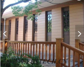 Outdoor Garden Flooring Stair Bridge Deck Porch Bamboo Baluster Railing Handrail China