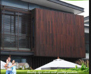 China wholesale Deck Cladding - Eco Friendly Bamboo Timber Wall Panels , Exterior Wood Plank Wall Paneling – ISG
