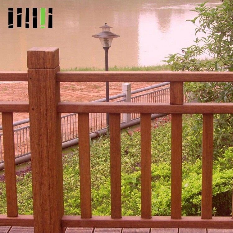 Weather Resistant Bamboo Handrail High Durability For Outdoor Garden Featured Image